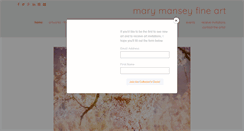 Desktop Screenshot of marymanseyfineart.com